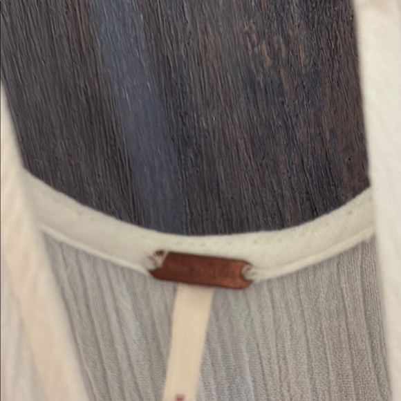 Free People White Maxi Dress with Button Accents - Picture 2 of 12